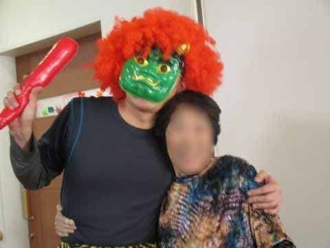 「グループホームひかり新横浜新羽」イベント行事。季節行事の節分です。