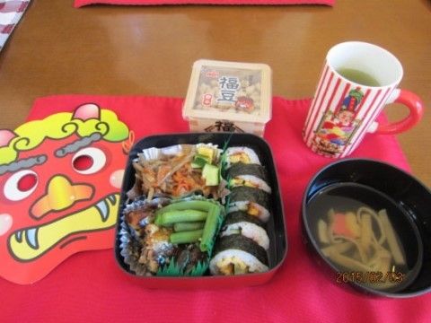「グループホームひかり世田谷宇奈根」の特別食。季節に合わせての、特別食も準備している。