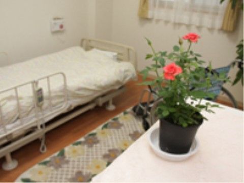 介護ベッドが設置されている居室