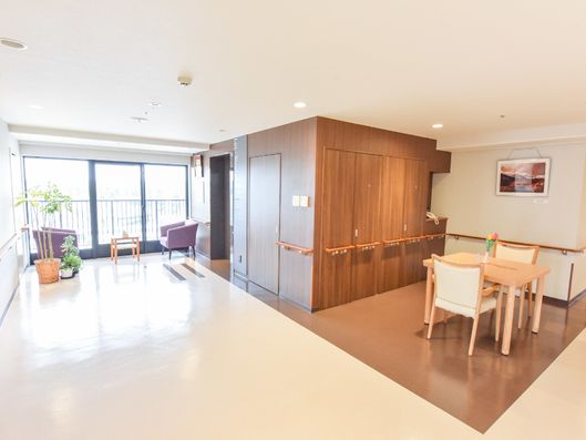 車椅子でも快適な通路