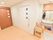 脱衣所への扉は他の部屋同様横にスライドするタイプなので広く開きます。洗濯室への扉もスライド式なので開けやすい。