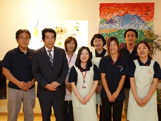 スタッフが常駐していて安心