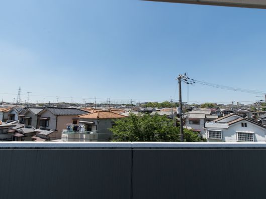 ベランダからの眺め