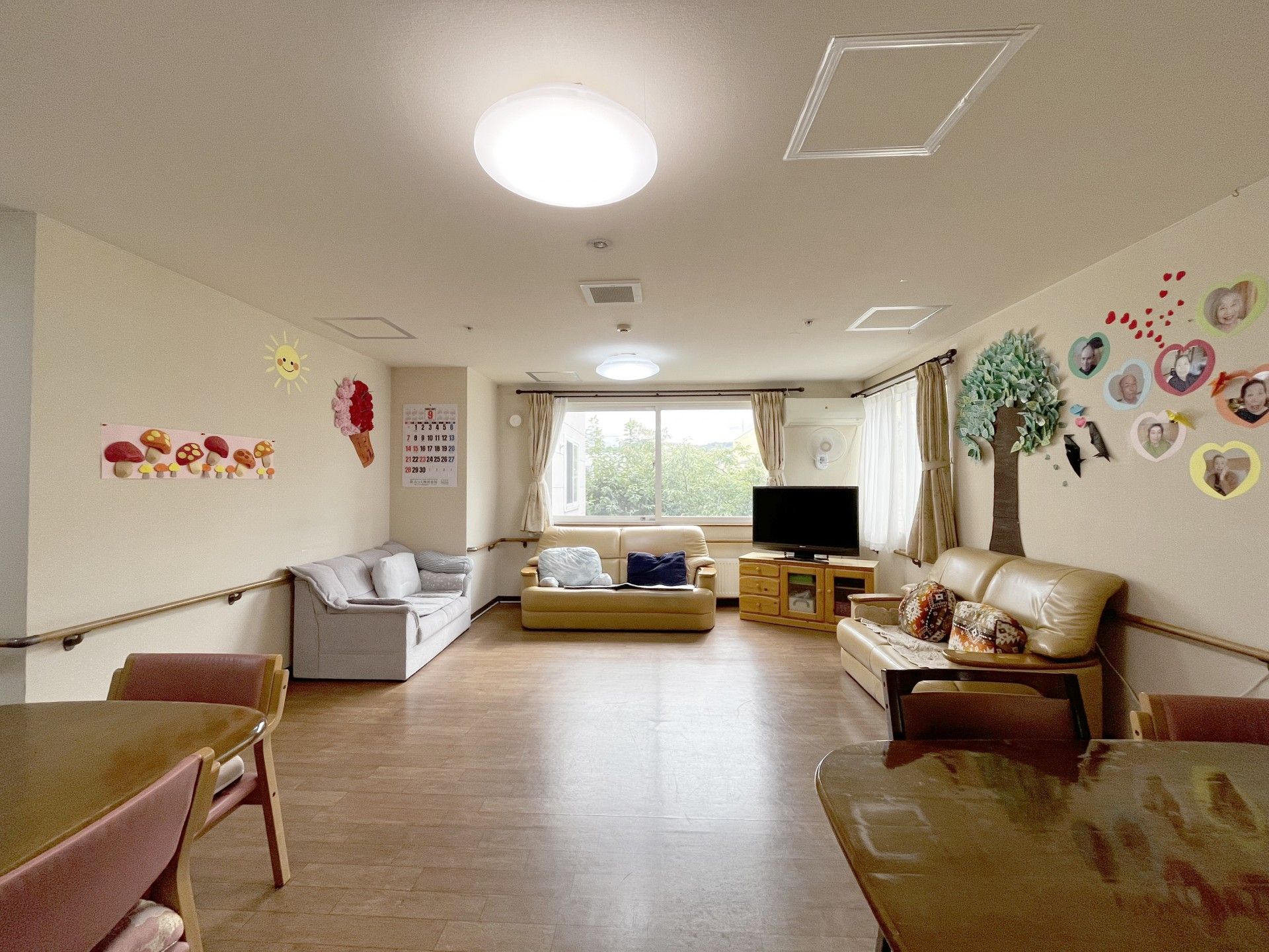 くつろぎのリビングルーム