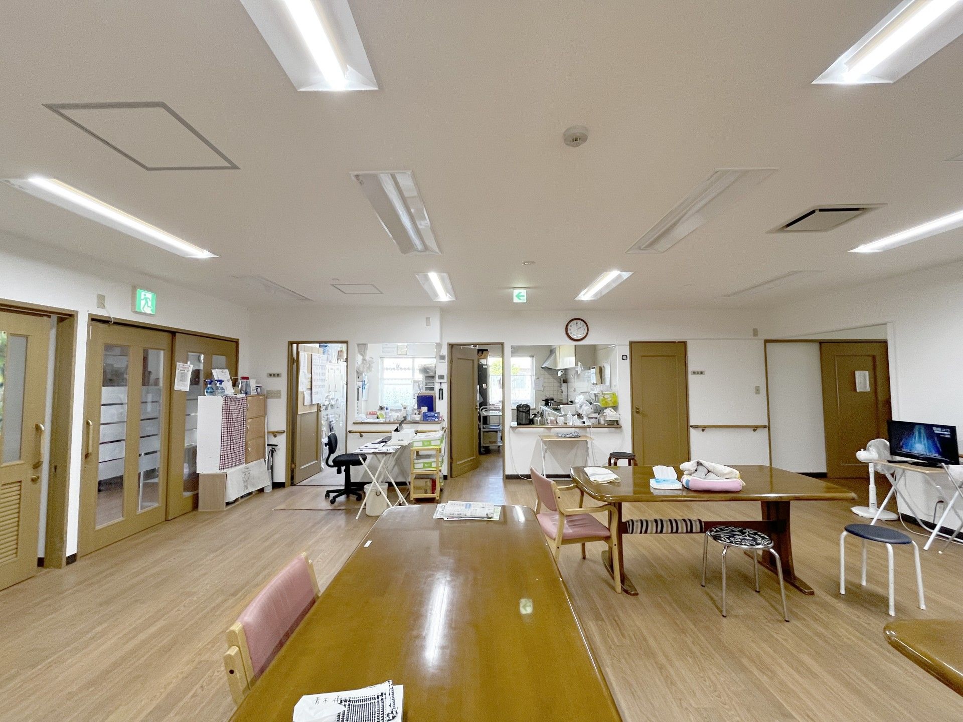 広い共有スペース