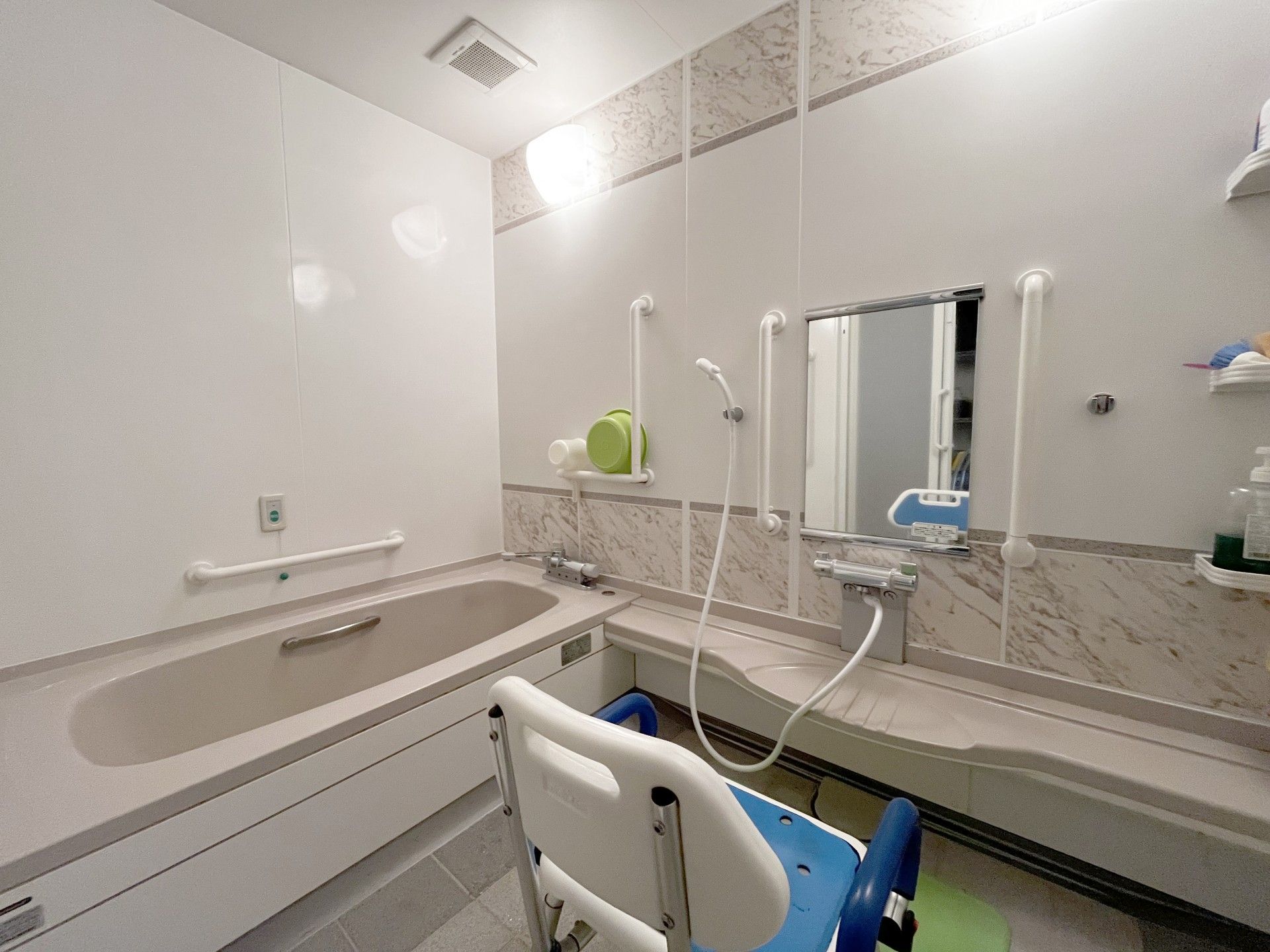 安全な入浴設備