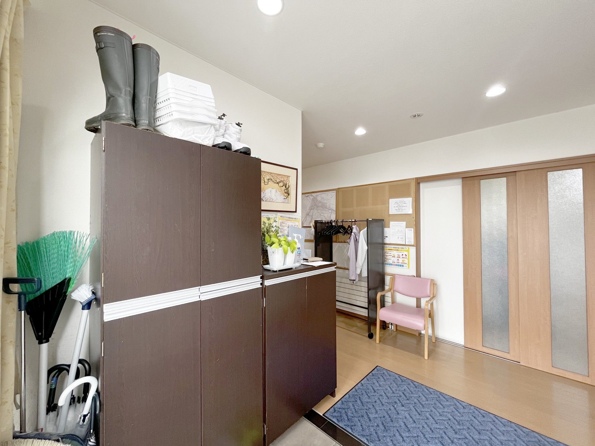 玄関付近の収納スペース