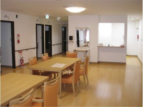 受付が設置されている廊下