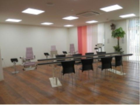 ラ・ナシカしまだの機能訓練室。一人ひとりに合わせたリハビリメニューを作成しておりますので、毎日無理せず取り組んでいただけます。