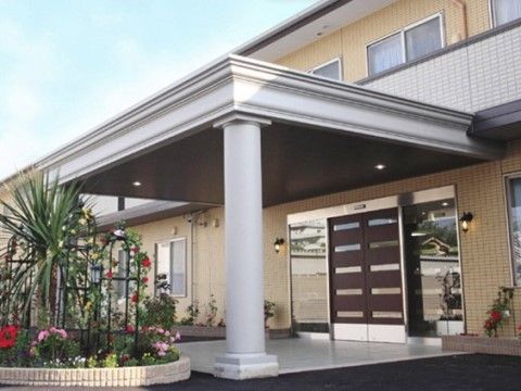 自動ドアが設置されている玄関