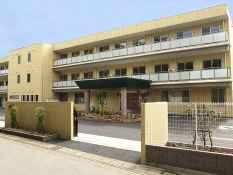 玄関のある介護施設