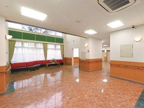 手すりのある共有スペース