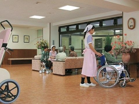 入居者の多い玄関