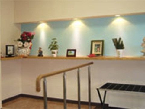 「東川口やわらぎ苑」の装飾品。施設全体に、装飾品を飾り、色とりどりの演出を行っている。