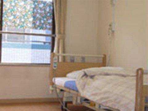 介護ベッドのある居室