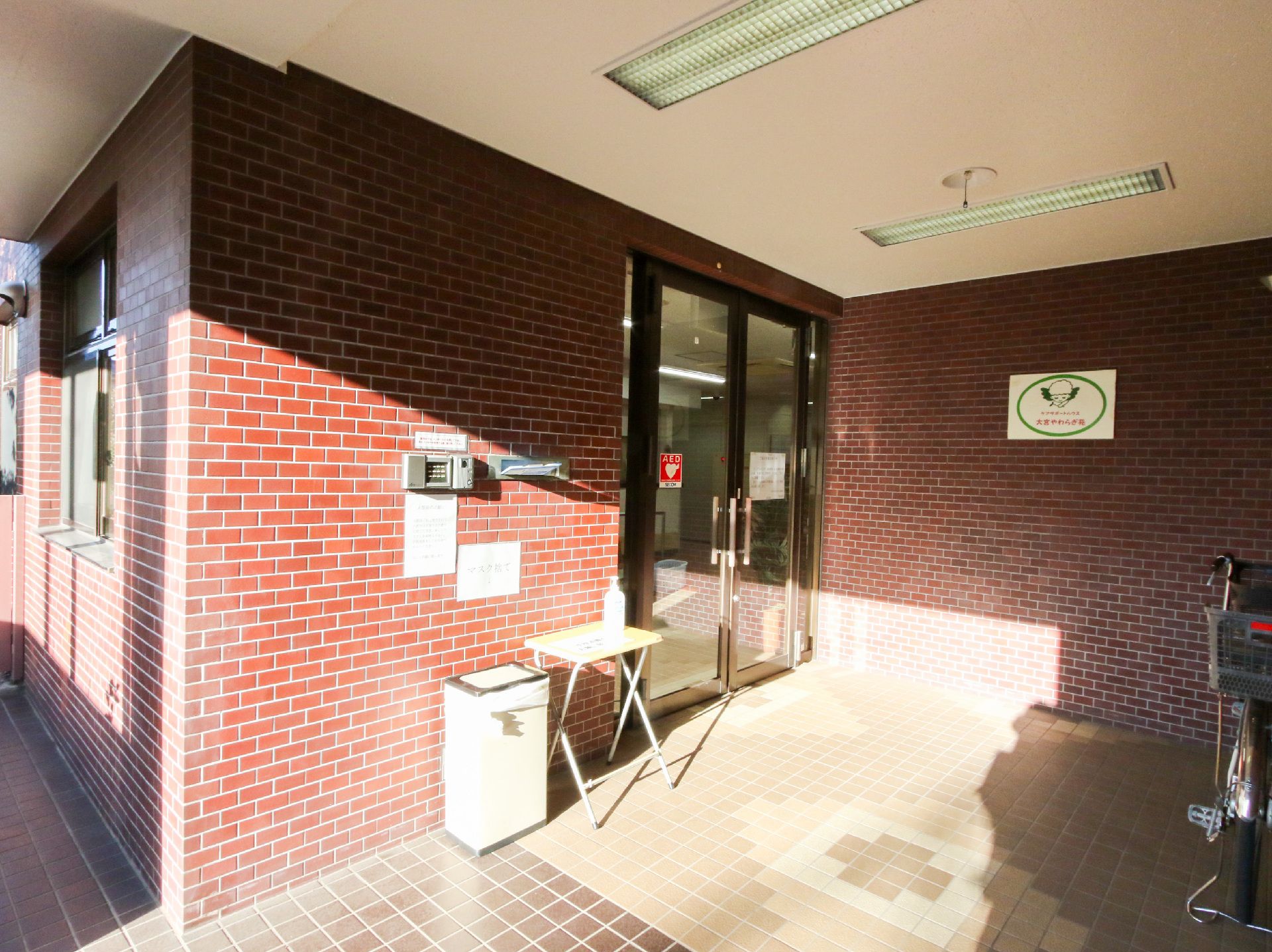段差が排除された、使いやすい玄関