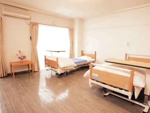 「サニーライフ青葉」の２人部屋。ご夫婦やご兄弟、ご姉妹でのご入居も可能になっている。