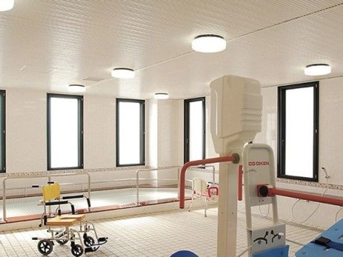 サニーライフ仙台の浴室。介護向けの浴室なので安心してご入浴いただけます。