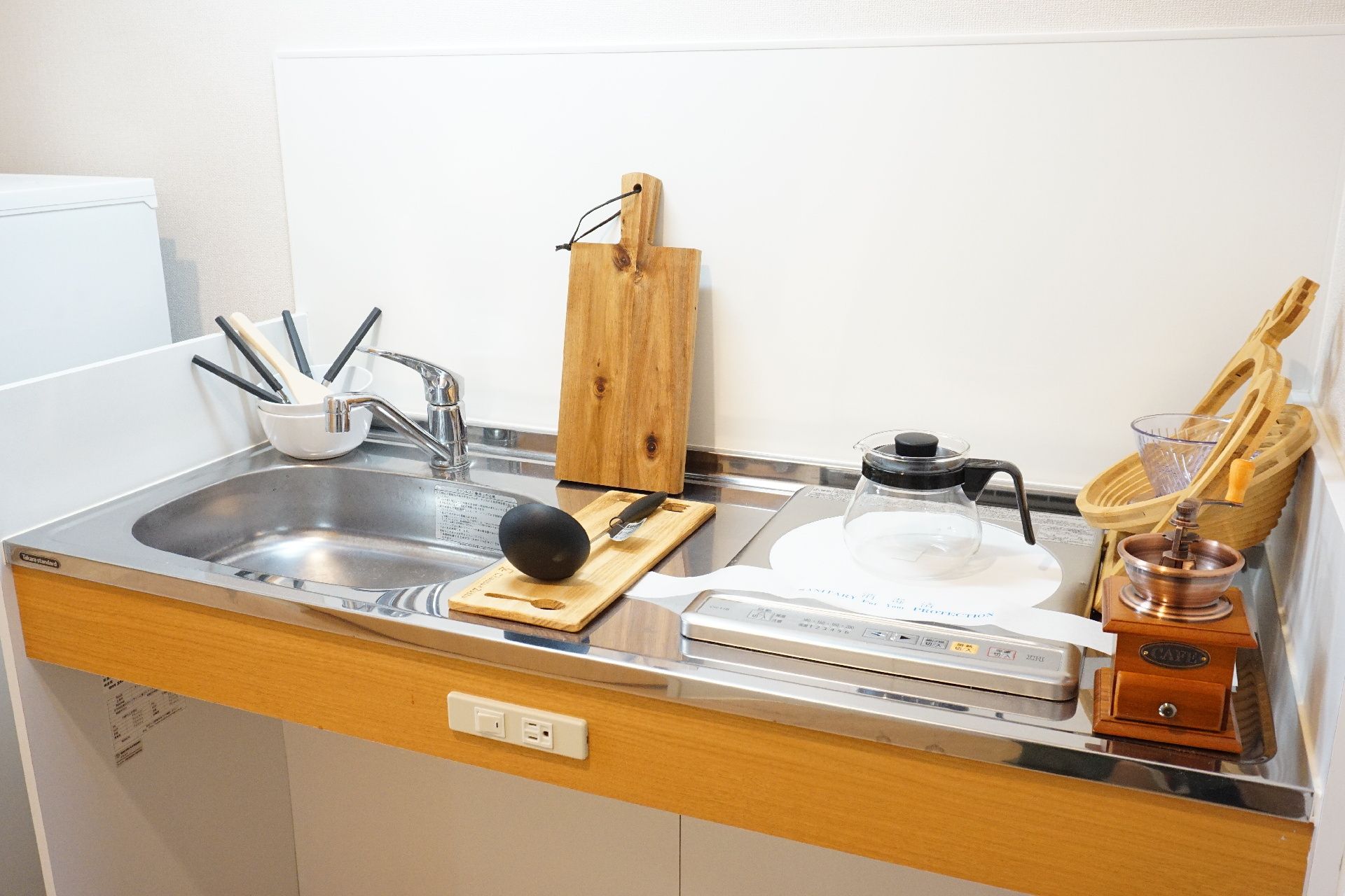 利用者が料理を作ることができるキッチン