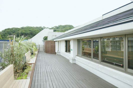 屋上テラス
