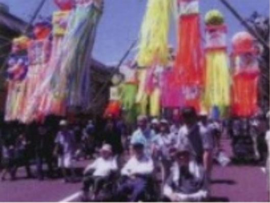 外出レクリエーション風景