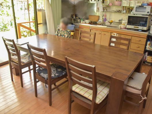 くつろげるリビングルーム