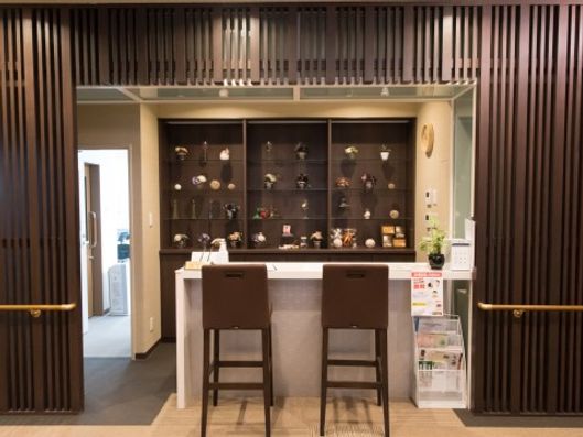 受付カウンター