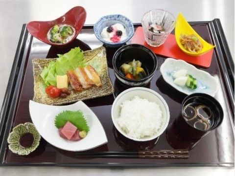 「メディカルグランメゾン京都五条御前」のイベント食。季節ごとのイベント食もある。