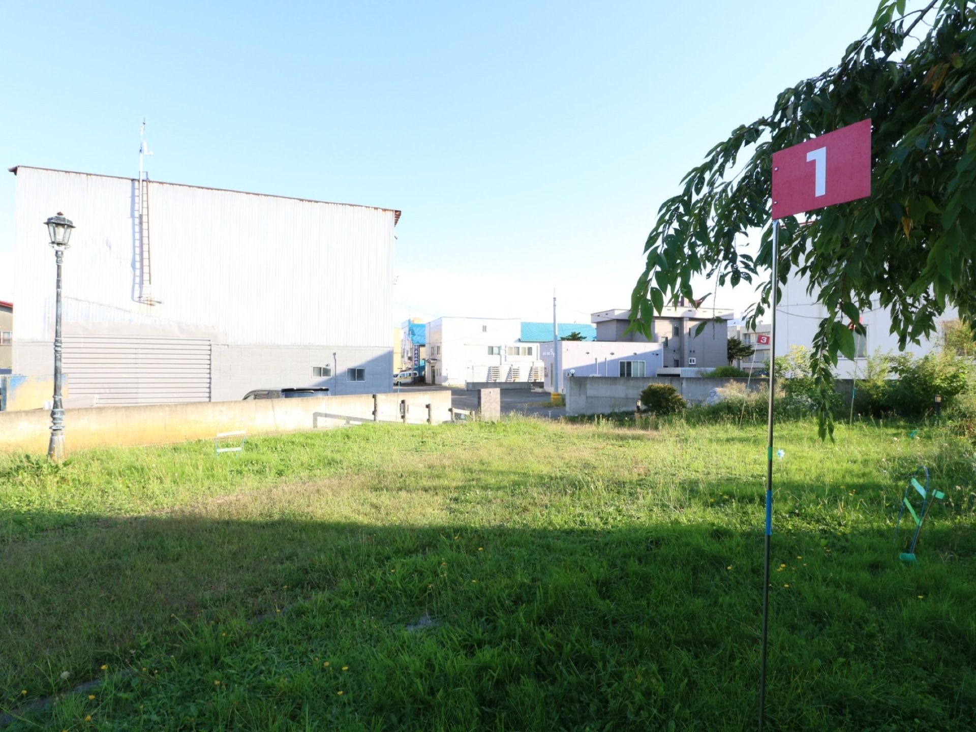 広い敷地内にはパークゴルフ場が整備されている。全６ホールあり入居者様が誰でも楽しめるようになっている。