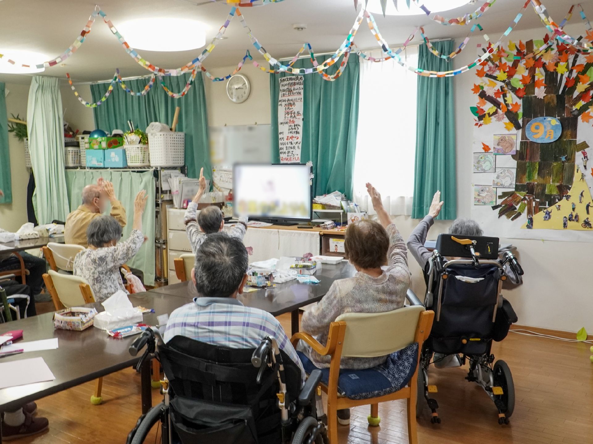レクリエーションを楽しめる共有スペース