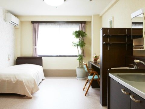 キッチンや洗面台といった、水廻りの設備が充実した居室