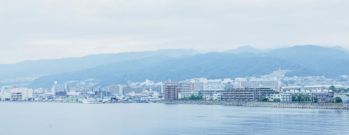 海辺の景色が見える施設