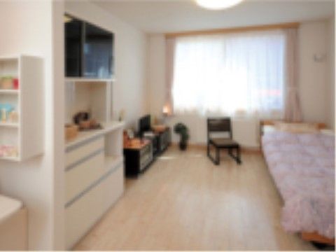 「福寿庵」の居室。ゆとりのある広さで、リラックスした時間をお楽しみいただける。