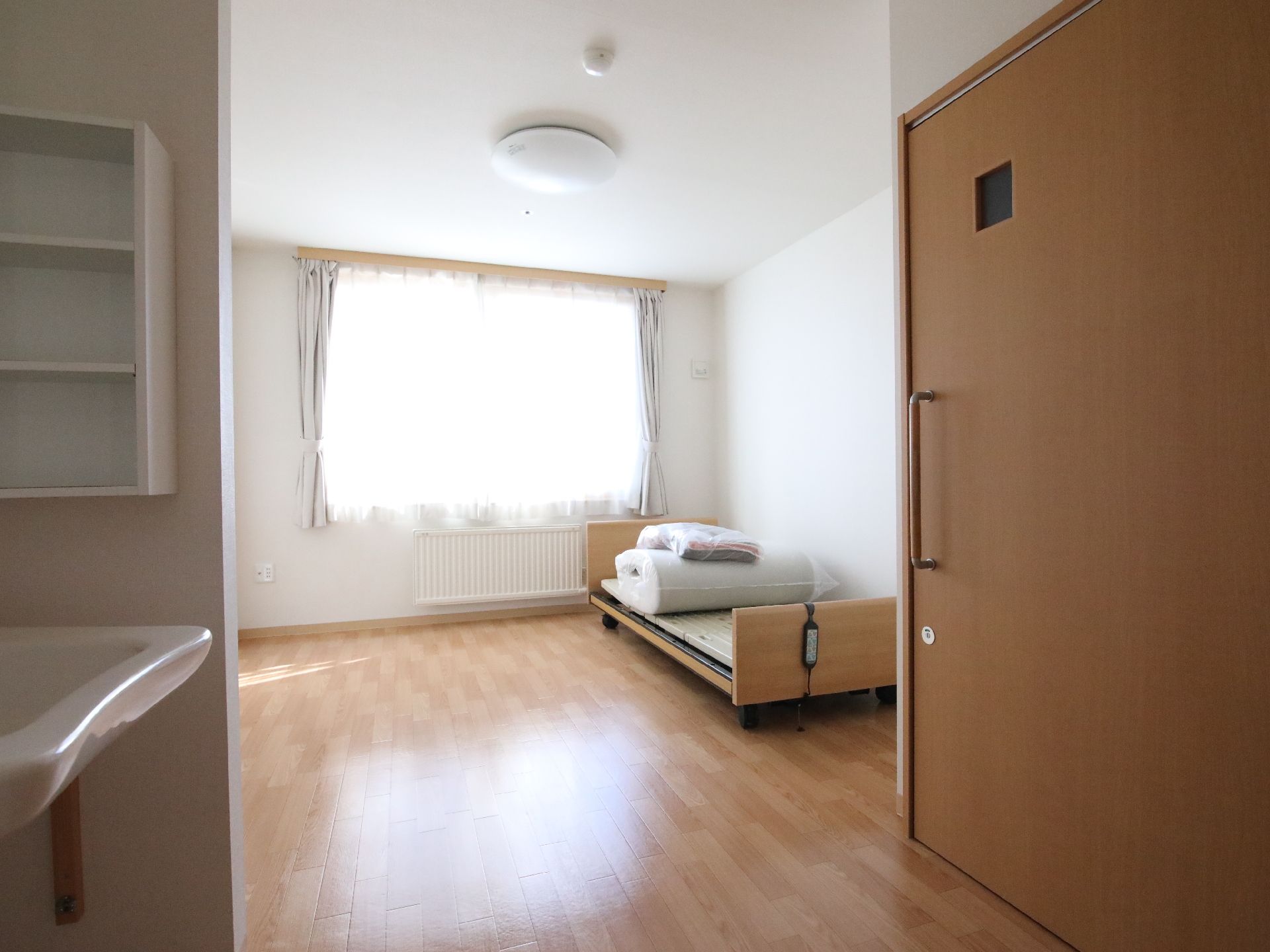 フローリングを採用した居室