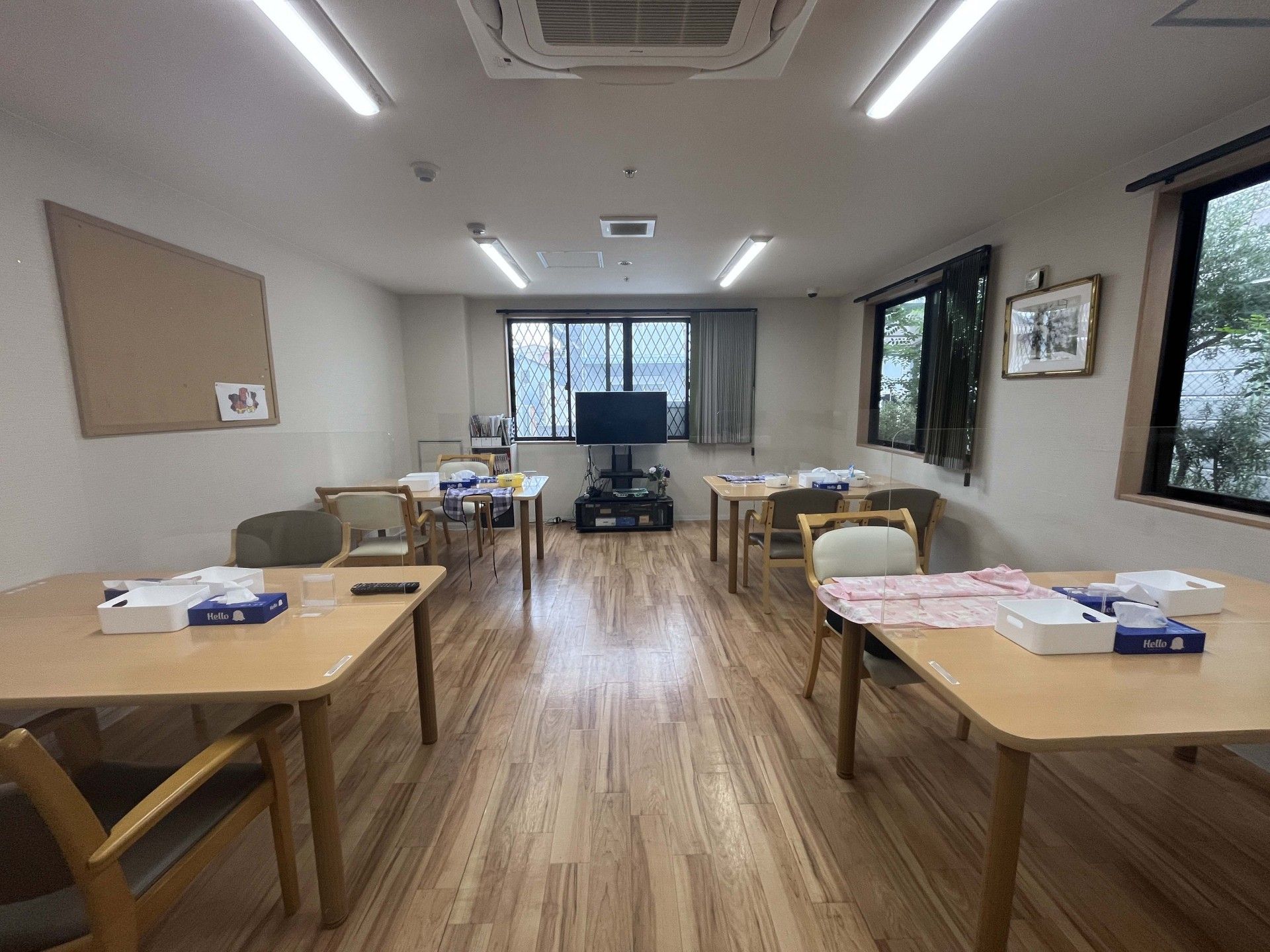 くつろぎの共有スペース