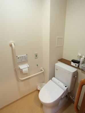 ゆったりとしたトイレ