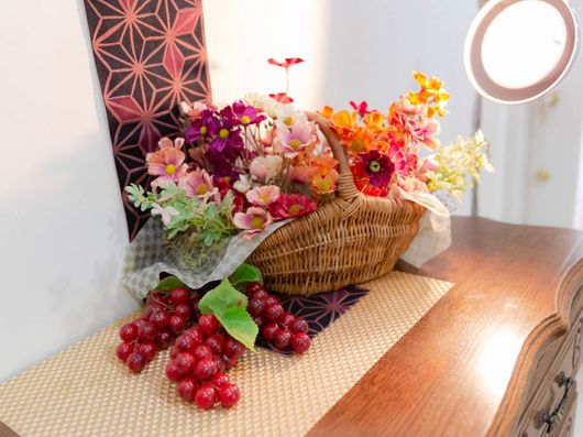 フラワーバスケット