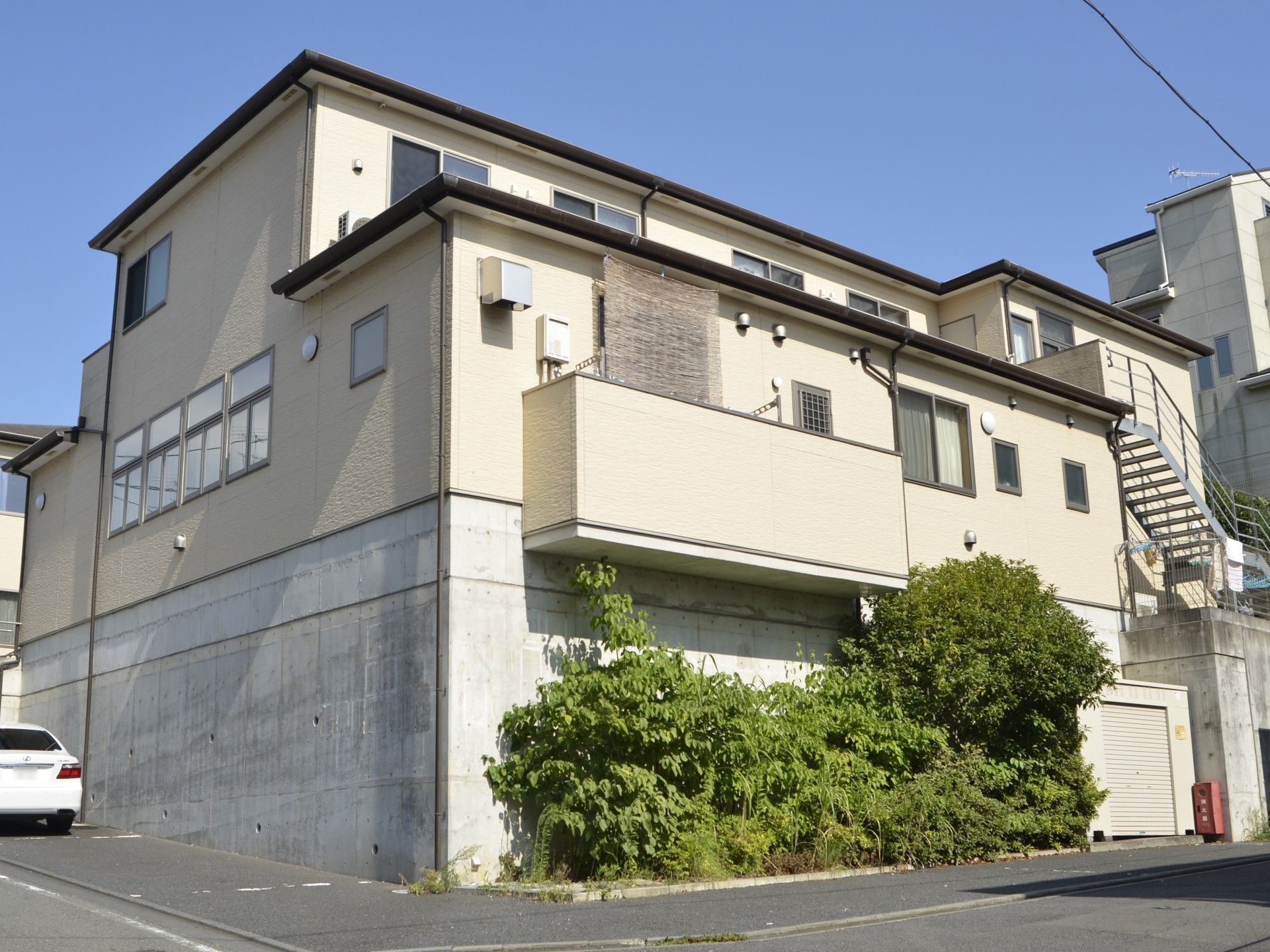 エアコンが設置された居室