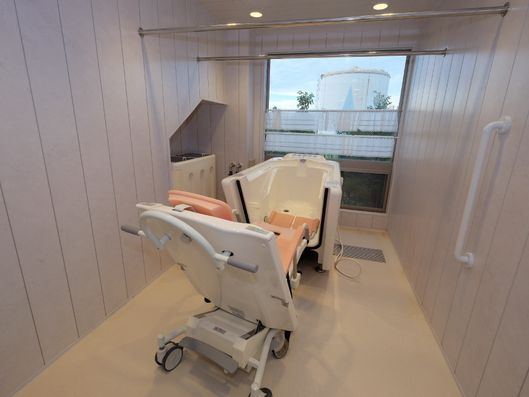 景色を見ながらの入浴