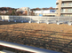 広々とした屋上庭園