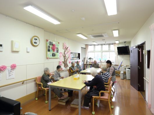 ゆったりとした談話室