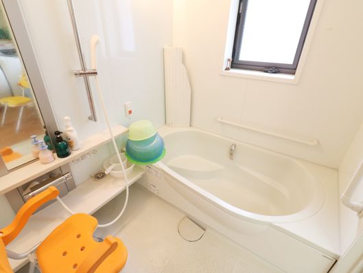 配慮の届いたお風呂場