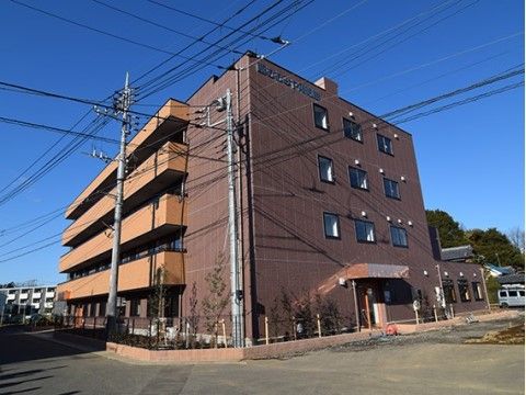 ゆとりある居室の建物