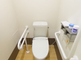バリアフリーのトイレ設備
