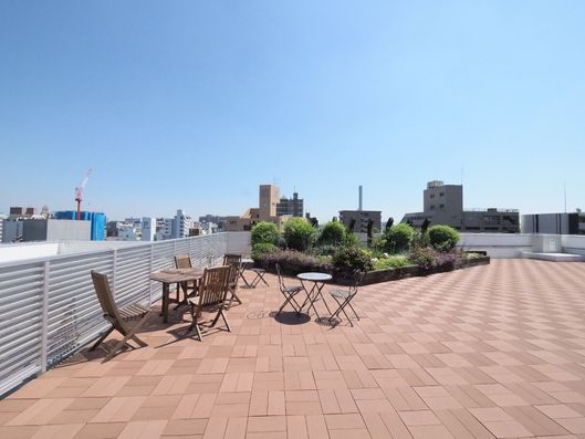 気持ちのいい屋上