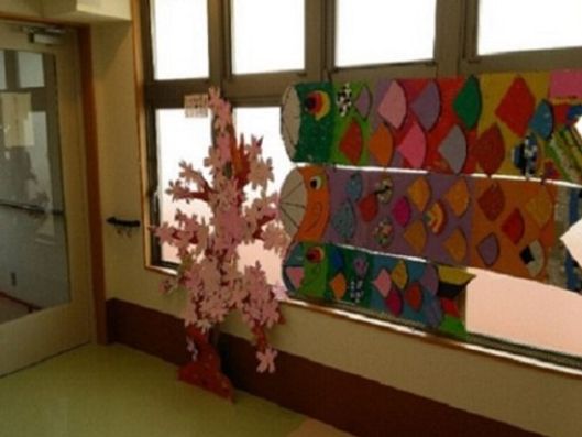 エントランス横