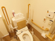 バリアフリーのトイレ設備