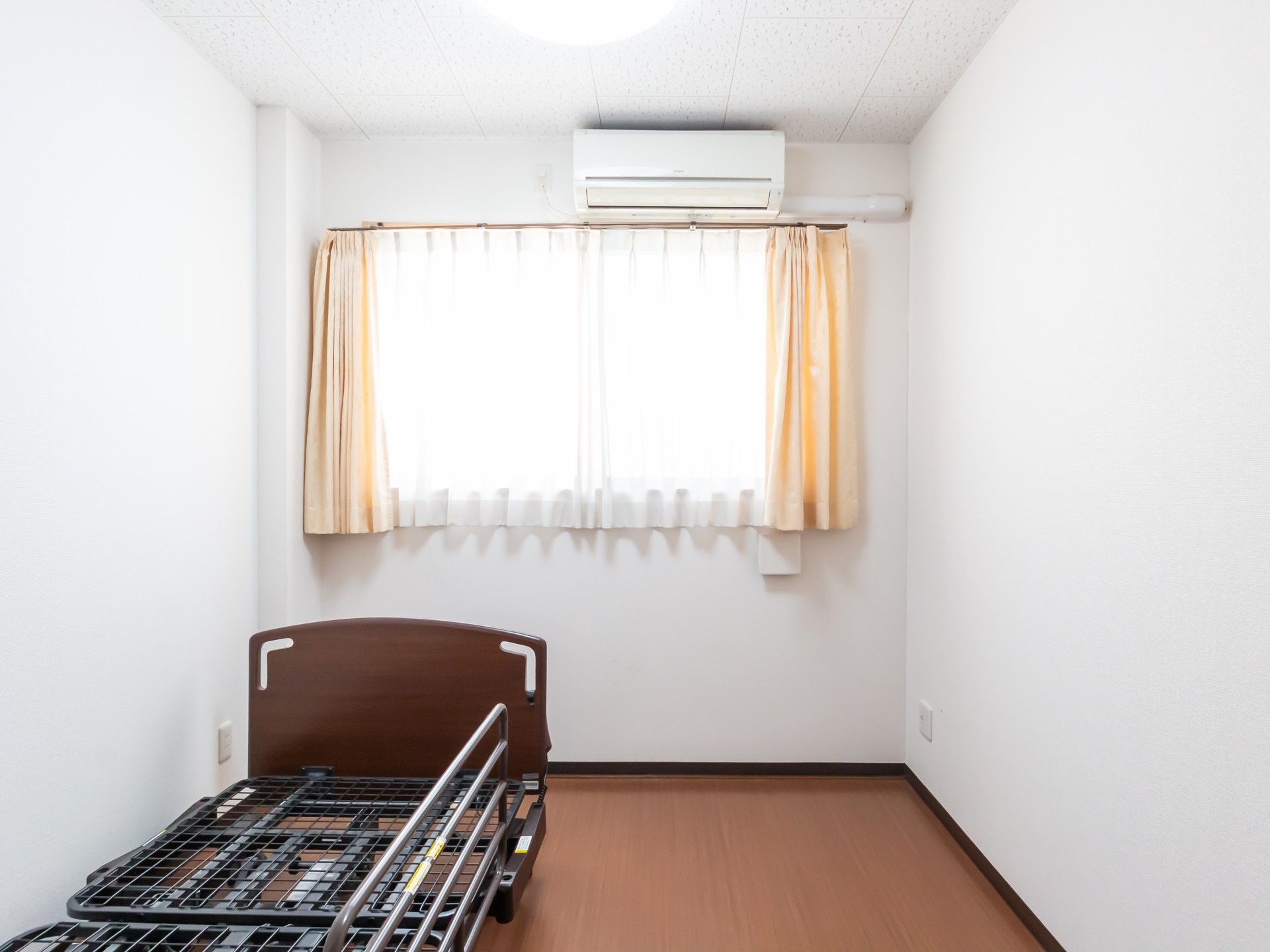 シンプルな個室