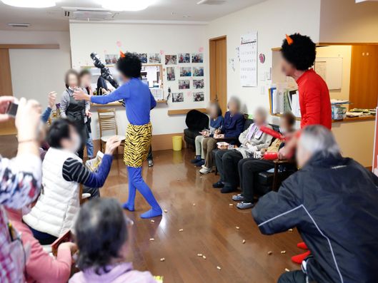 節分の季節に行われたイベント