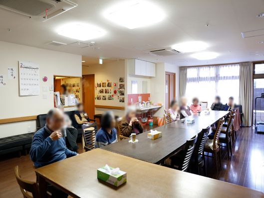 多くの利用者が集まれる空間